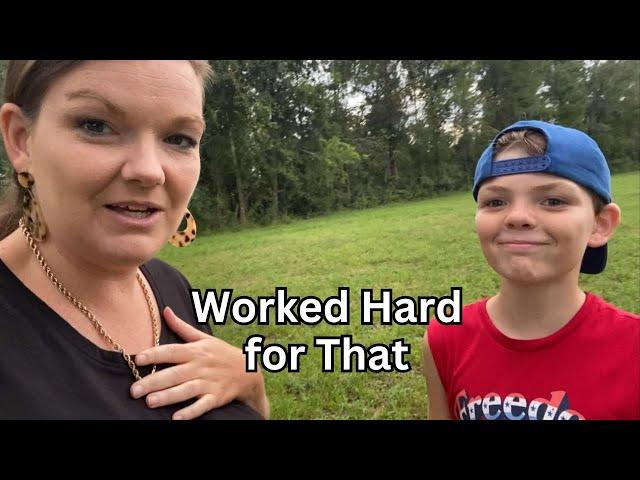 Worked Hard for That | Large Family Vlog