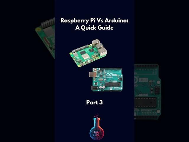 Raspberry Pi Vs Arduino A Quick Guide - Part 3