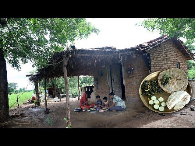 Organic and Healthy Food | Tandalja Ni Bhaji | How To Make Amaranth Sabji Recipe | Village Cooking