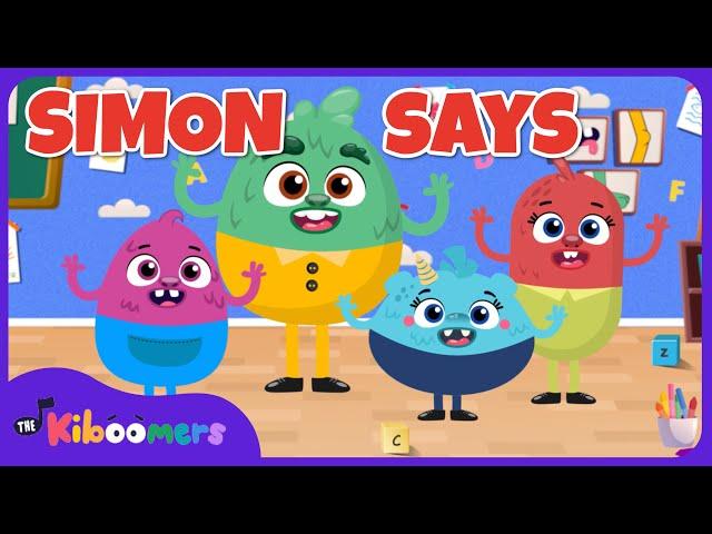 Get Kids Moving With THE KIBOOMERS Simon Says Body Parts Song