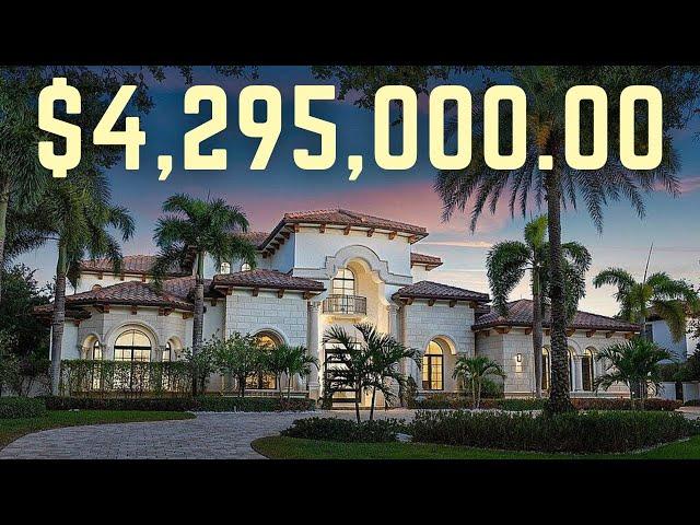 Touring a $4,295,000 Luxury Estate in Parkland | Luxury Homes Florida