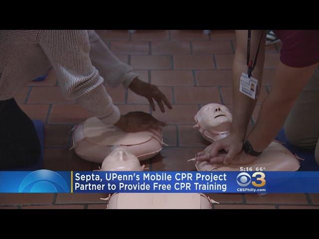 SEPTA Partners With UPenn's Mobile CPR Project At Jefferson Station