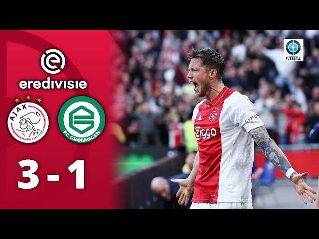 Wout Weghorst mit der Erlösung - Ajax mit Last-Minute-Doppelpack! | Ajax Amsterdam - FC Groningen