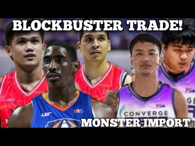 PBA UPDATES! NLEX NEW MONSTER IMPORT! ETO NA!TRADE SERRANO,MUYANG CONVERGE AMBOHOT,CARALIPIO PHOENIX