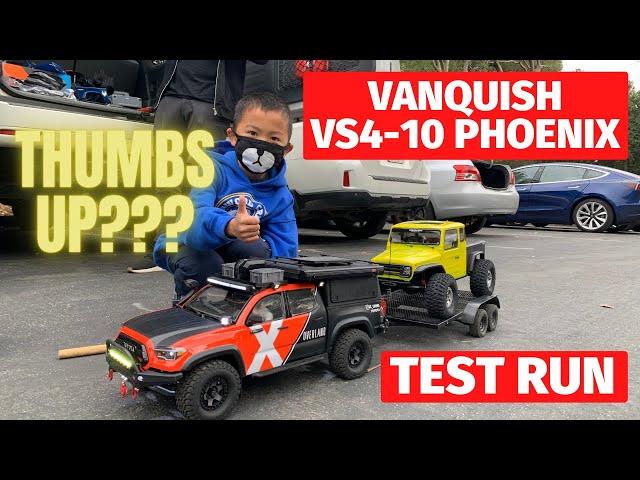 Vanquish VS4-10 Phoenix Portal Test run - compared to to VS410 Pro and w/ Hyrax tires