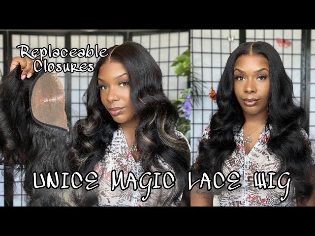 NEW Magic Lace Wig | Change Your Old Closure Easily | 1 Wig Two Styles  | Unice Hair