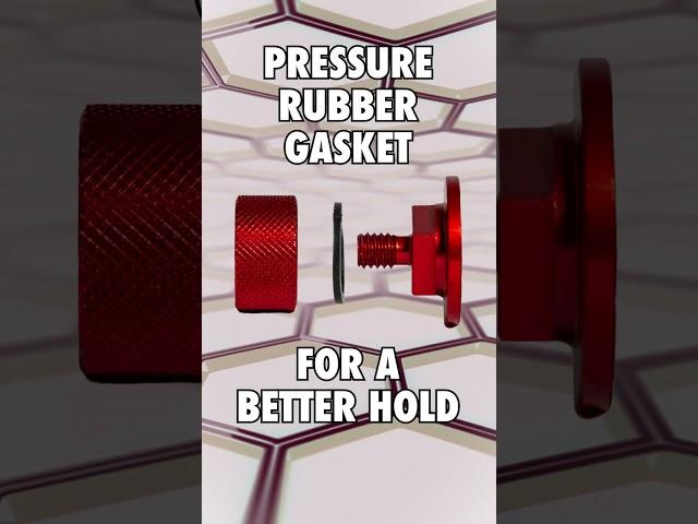 WELDTUBE Premium Aluminum Headgear Fasteners with Pressure Silicon Gasket