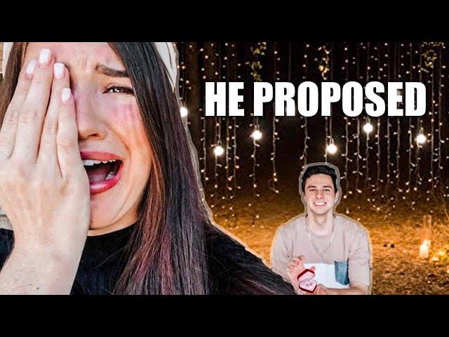 HE PROPOSED....