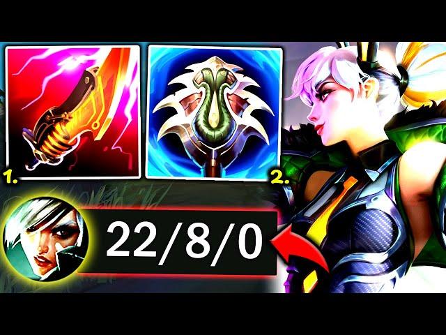 RIVEN TOP NEEDS NO TEAM TO 1V9! (FULL LETHALITY) - S14 Riven TOP Gameplay Guide