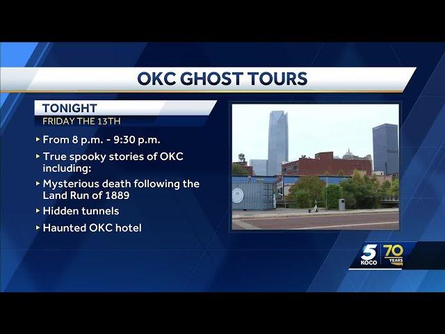 Experience various spots across OKC through ghost tours