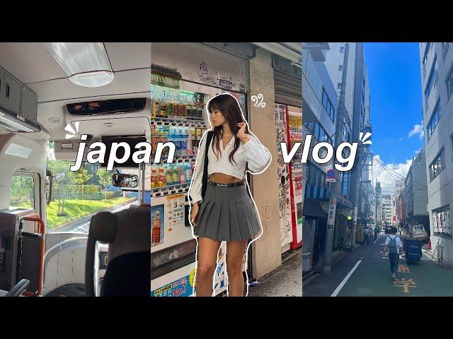 TRAVEL VLOG ₊⋆ ︎ | flying to japan, airplane vlog, & my first day in tokyo!