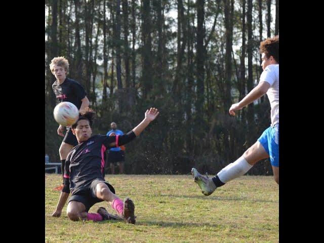 River Turlington Short Soccer Recruiting Clip Number 75 - Defensive Work From CDM Central