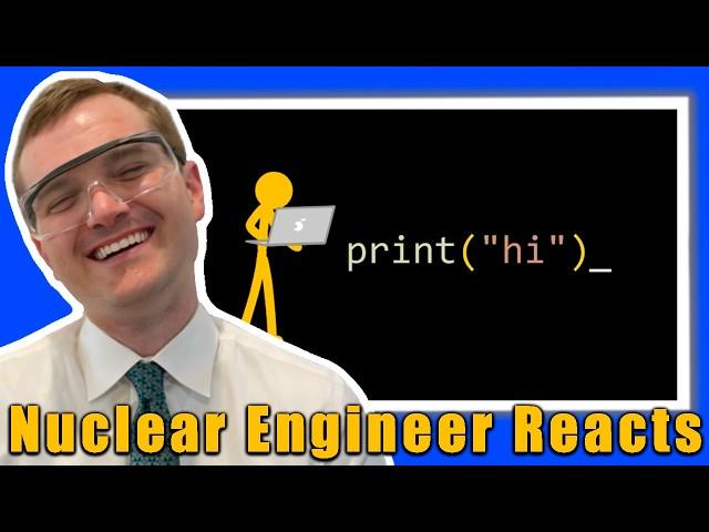 Animation Vs. Coding - Nuclear Engineer Reacts to Alan Becker