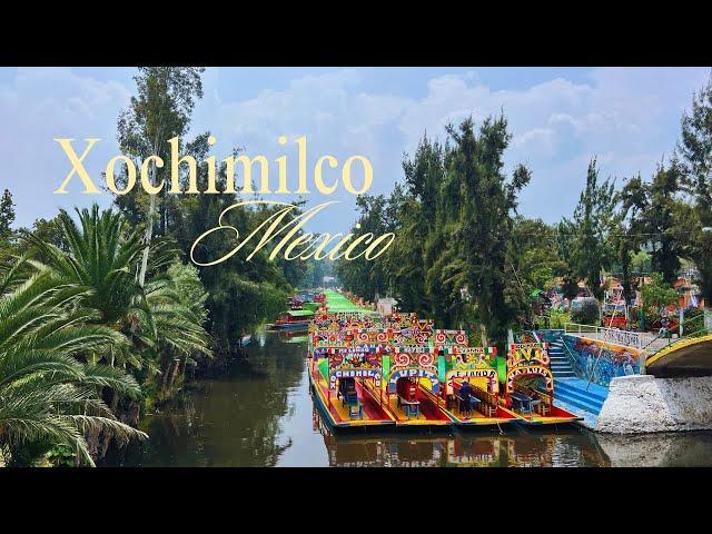 Xochimilco Mexico | beautiful scenic boat ride | Travel Vlog