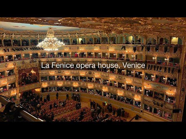 La Fenice opera house, Venice, Italy.