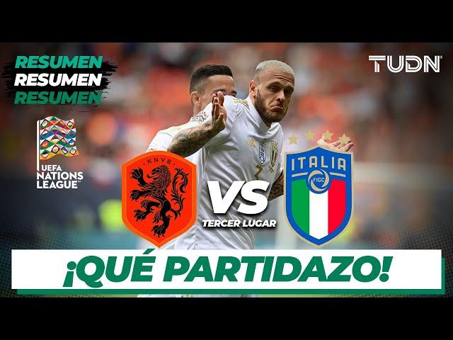 Highlights | Netherlands vs. Italy | UEFA Nations League - 3er Lugar | TUDN