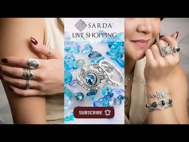 SARDA Live Nov. 8, 2024 (Replay) - Sterling Silver & Gemstone Jewelry with Designer Janyl Sherman