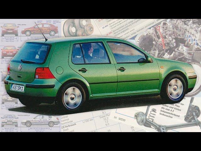 VOLKSWAGEN GOLF Mk 4 • THE LAST GOLF OF THE 20TH CENTURY • THE STORY OF A CAR FROM THE 1990S