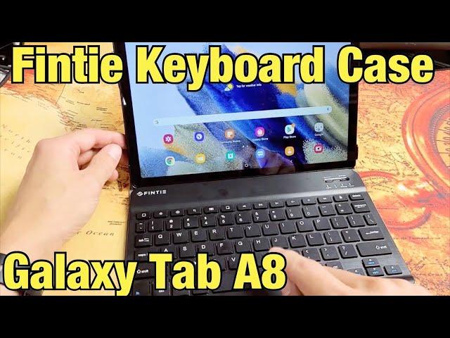 Galaxy Tab A8:: Finite Bluetooth Keyboard Case Review