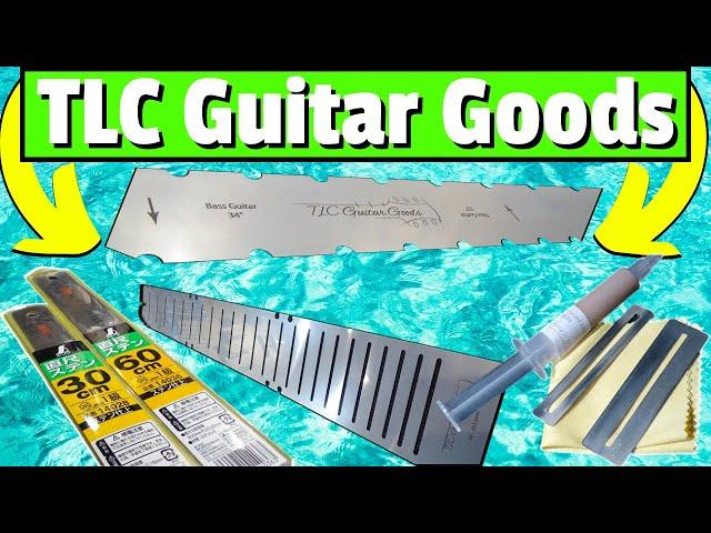 TLC Guitar Goods Unboxing - Luthier Tools from the Netherlands.