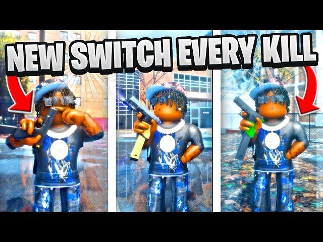 I GOT A KILL WITH EVERY SINGLE GLOCK SWITCH IN ROBLOX THA BRONX 3 HOOD GAME