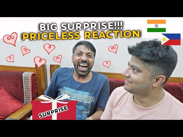 INDIA  We SURPRISE our BROTHER-IN-LAW ***Priceless reaction**︎Filipino Indian Family