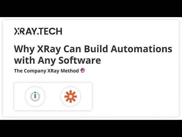 Why XRay Can Automate Any Software