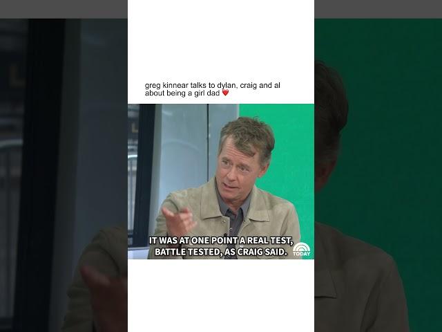 Greg Kinnear joined us this morning and bonded with Dylan, Craig and Al about being parents