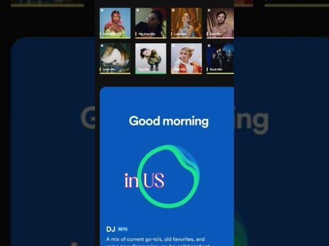 Spotify's new AI 'DJ' will talk you through its recommendations. Awesome isnt it