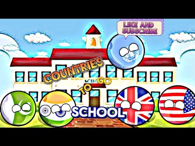 Countries Go to school{Must watch} #entertaining#video#school