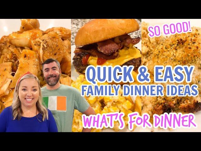 3 QUICK AND EASY FAMILY DINNER IDEAS | WHAT'S FOR DINNER SUMMER 2021 | JESSICA O'DONOHUE