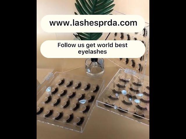 Wholesale Lash Business Display Boxes With Luxury Mink Lashes Custom Lashes Vendor #eyelashes#3dlash