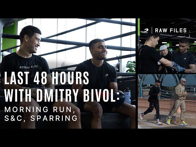 Last 48 hours in camp with Dmitry Bivol : Running, S&C and Sparring - RAW Files EP6