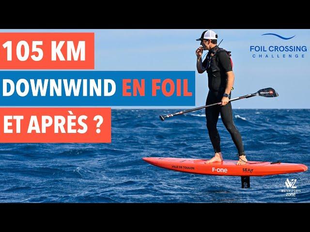 105 km course on my foil and what's next?