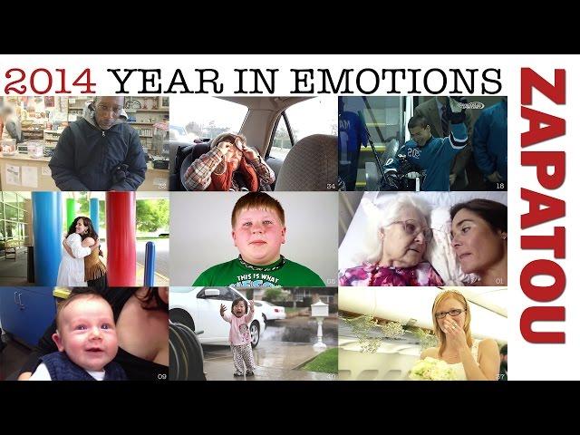 2014: Year in emotions (First edition) - Zapatou