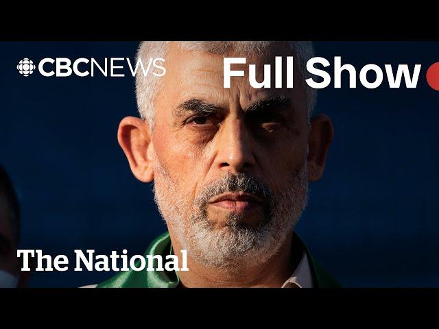 CBC News: The National | Israel confirms killing of top Hamas leader