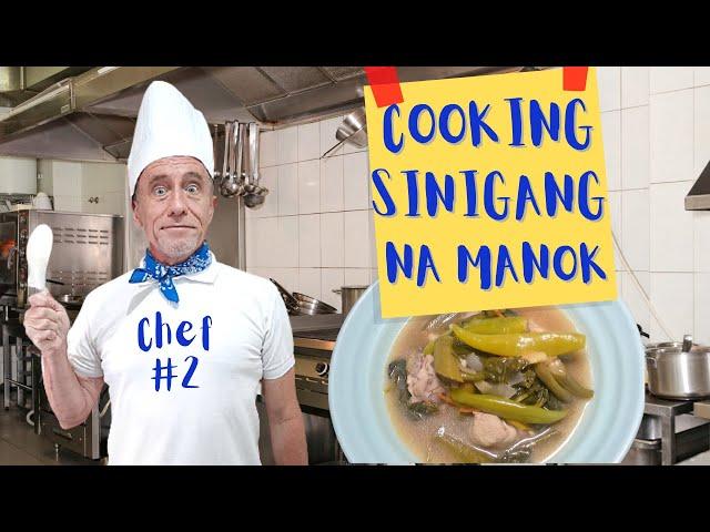 COOKING SINIGANG NA MANOK - Part 2 of the Wet Market shopping vlog. Sinigang Chicken & Veggie Soup