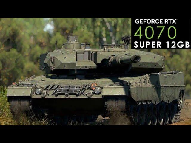 War Thunder ( Realistic Battle 12.0 ) | RTX 4070 Super | Movie Settings RTX DLSS Quality at 2K/1440p