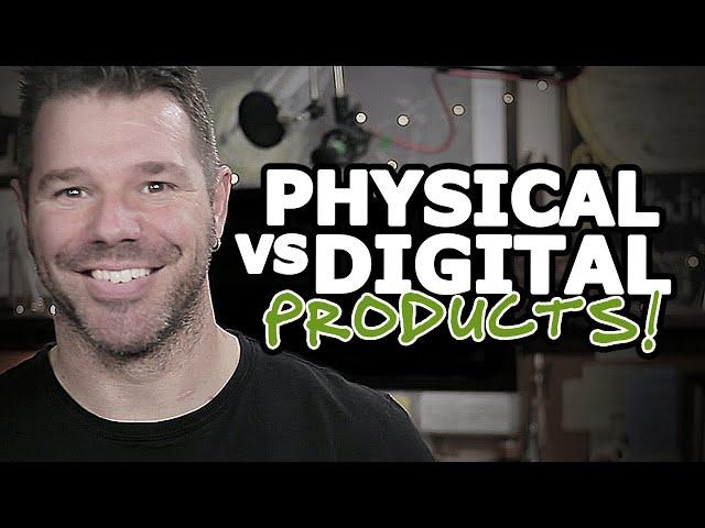 Selling Physical vs Digital Products (Which Should You Sell?) @TenTonOnline
