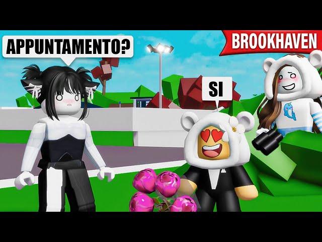 IL PRIMO APPUNTAMENTO DI MIO FIGLIO SU BROOKHAVEN ROBLOX!