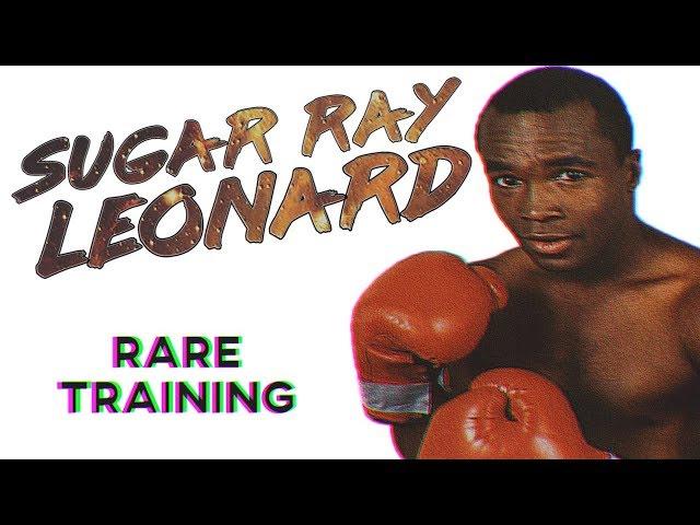 Sugar Ray Leonard RARE Training In Prime