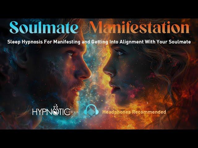 Sleep Hypnosis For Manifesting Your Soulmate, Partner or Twin Flame (Guided Meditation, Love)