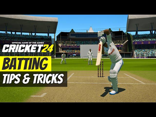 Cricket 24 Batting TIPS & TRICKS