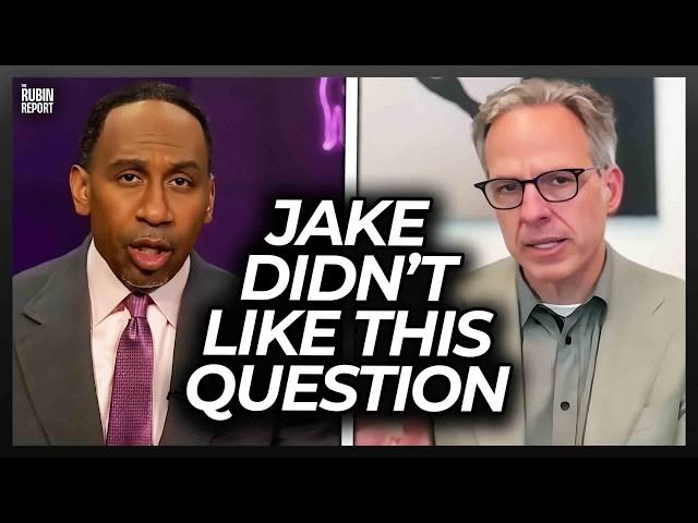 CNN Host Struggles to Hide His Anger as Stephen A. Smith Asks Him This Question