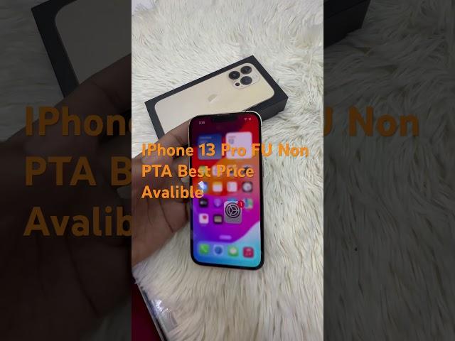 IPhone 13 Pro Factory Unlock Non PTA Complete Box Avalible ️0333.3686369