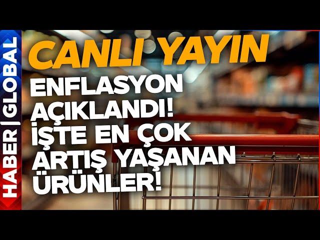 CANLI I Ekim Ayı Enflasyon Rakamları Açıklanıyor!