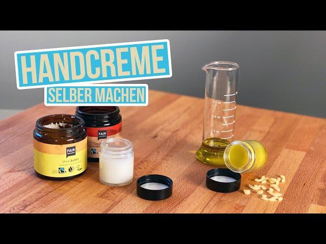 Natürliche Handcreme selber machen - mit nur zwei Zutaten