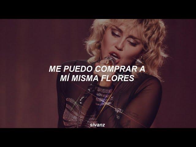 Miley Cyrus - Flowers (Traducida al Español)