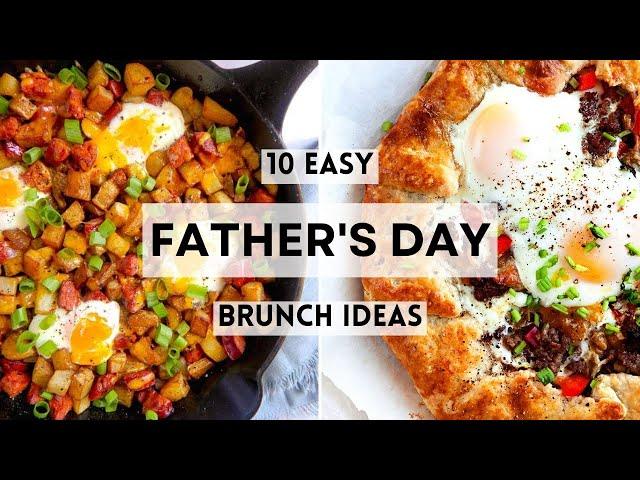 10 Easy Father's Day Brunch Ideas    #sharpaspirant #fathersday2025 #brunchideas