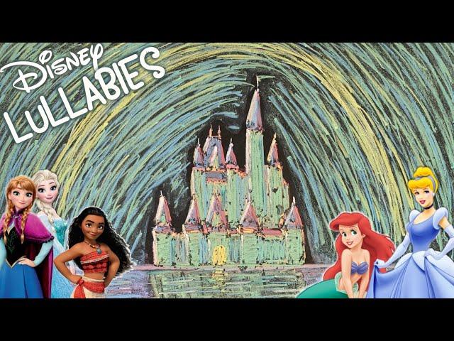 8 Hrs of Disney Lullabies for Babies (40 Songs!)  Aladdin, Little Mermaid, Frozen, Moana [REUPLOAD]